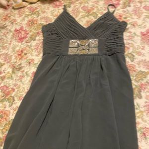 Minuet dress blue with sequins in size 4